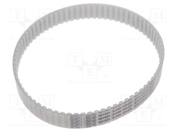 Timing belt; AT5; W: 16mm; H: 2.7mm; Lw: 375mm; Tooth height: 1.2mm