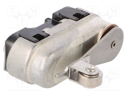 Microswitch SNAP ACTION; sealed,with lever (with roller); SPDT