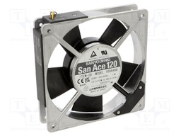 Fan: AC; axial; 120x120x25mm; 117m3/h; 38dBA; ball bearing; 2500rpm