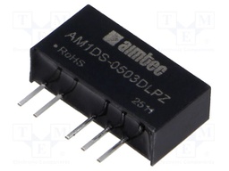 Converter: DC/DC; 1W; Uin: 4.5÷5.5V; Uout: 3.3VDC; Uout2: -3.3VDC
