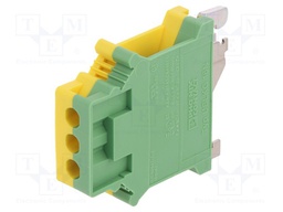 Splice terminal: rail; 2.5÷16mm2; ways: 1; terminals: 2; polyamide