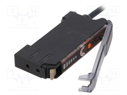 Sensor: optical fibre amplifier; PNP; IP50; Connection: lead 2m