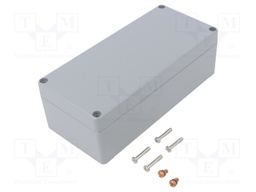 Enclosure: multipurpose; X:80mm; Y:175mm; Z:57mm; 68; aluminium