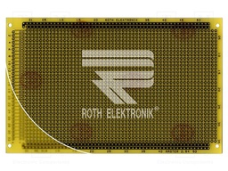 Board: universal; single sided,prototyping; W: 100mm; L: 160mm