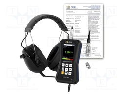 Vibrometer; Display: LCD 2,8"; Ch: 1; 0÷3,9inch,0÷399,9ft/s2; IP52