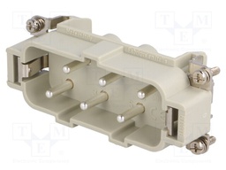 Connector: HDC; male; CP; PIN: 6; size 77.27; 35A; 400/690V; 1.5÷6mm2