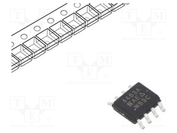 Transistor: P-MOSFET; unipolar; -30V; -15.4A; 3.8W; SO8