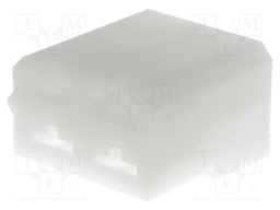 Terminals cover; female; ways: 4; Colour: natural