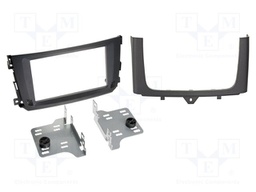 Radio frame; Smart; 2 DIN; black