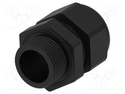 Cable gland; without nut; M20; 1.5; IP68; Mat: polyamide; black