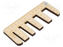 Plate thickness tester