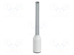 Tip: bootlace ferrule; insulated; copper; 0.5mm2; Bit len: 12mm