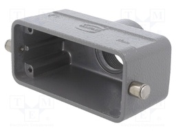 Enclosure: for HDC connectors; Han B; size 16B; for cable; PG21