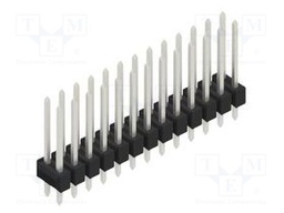 Connector: pin strips; pin header; male; PIN: 26; 2.54mm; THT; 2x13