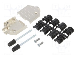 Enclosure: for D-Sub connectors; D-Sub 9pin,D-Sub HD 15pin