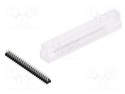 Connector: pin strips; pin header; male; PIN: 50; 2.54mm; SMT; 2x25