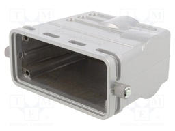 Enclosure: for HDC connectors; C146; size E16; for cable; high