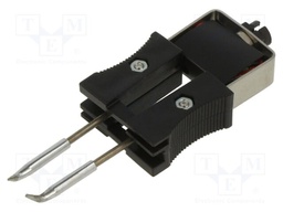 Tip; bent chisel; 0.7x0.4mm