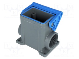 Enclosure: for HDC connectors; HYGENIC T-Type/H; size 44.27