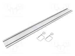 Guide; 1400mm; Kit: guide,gripper x2; circular saw table