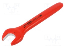 Wrench; insulated,single sided,spanner; 27mm; 110/2VDEDP