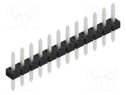 Connector: pin strips; pin header; male; PIN: 12; 2mm; THT; 1x12