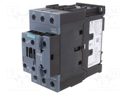 Contactor: 3-pole; NO x3; Auxiliary contacts: NO + NC; 20÷33VAC