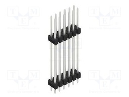 Connector: pin strips; pin header; male; PIN: 12; 2.54mm; THT; 2x6