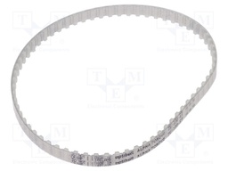 Timing belt; T5; W: 6mm; H: 2.2mm; Lw: 330mm; Tooth height: 1.2mm