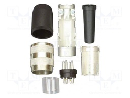 Connector: M16; male; for cable; IP40; plug; soldering; 100V; PIN: 7