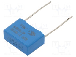 Safety Capacitor, 0.1 µF, X1, B32912 Series, 330 V, Metallized PP