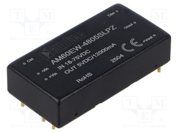 Converter: DC/DC; Protection: short circuit protection SCP