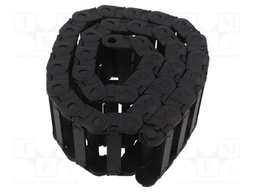Cable chain; Bend.rad: 28mm; L: 1000mm; Int.width: 63mm