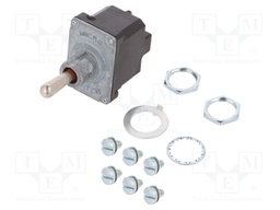 Switch: toggle; Pos: 3; DP3T; ON-ON-ON; 6A/230VAC; 15A/28VDC; IP67