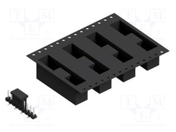 Connector: pin strips; pin header; male; PIN: 9; 2.54mm; SMT; 1x9