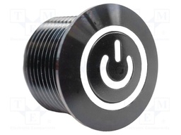 Switch: vandal resistant; Pos: 2; SPST-NO; 2A/36VDC; IP67; OFF-(ON)