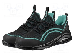 Shoes; Size: 43; blue-black; slip; Safety cat: O1 SR