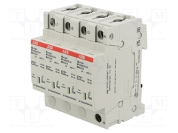 Surge arrestor; Type 2; Poles: 4; In 8/20us: 40kA; DIN; -40÷80°C