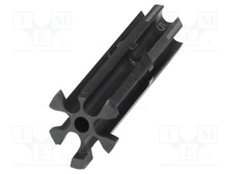 Connector: M23; contact insert; PIN: 6; crimped; SH