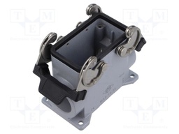 Enclosure: for HDC connectors; size 57.27; IP66,IP69K; M32