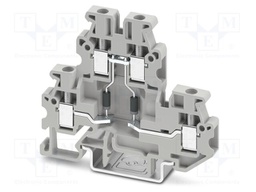 Splice terminal: rail; 500mA; 500V; screw terminal; PA; L: 50.8mm