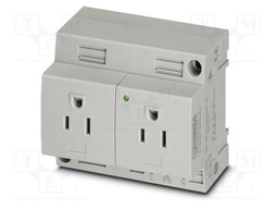 Connector: AC supply; socket; female; 15A; PIN: 3; screw terminal