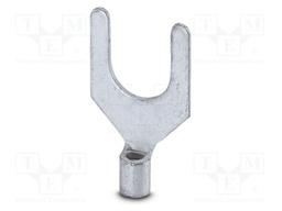 Non-insulated; Body: silver; Tip: fork