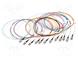 Optic fiber pigtail; OS2; ST; 2m; LSZH; Optical fiber: 9/125um