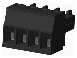 Connector: pluggable terminal block; plug; female; straight; 300V