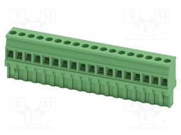 PCB connector, nominal cross section: 2.5 mm?, color: green,