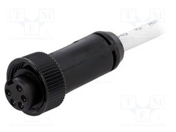 Plug; 7/8"; 10m; female; PIN: 5; threaded joint,internal thread