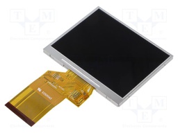 Display: TFT; 3.5"; 320x240; Illumin: LED; Dim: 76.9x63.9x3.2mm
