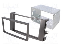 Radio mounting frame; Toyota; 2 DIN; anthracite