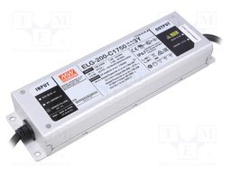 Power supply: switched-mode; LED; 199.5W; 57÷114VDC; 1750mA; IP67
